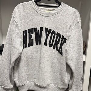 Gray New York Sweatshirt